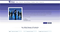 Desktop Screenshot of anaxpharma.com